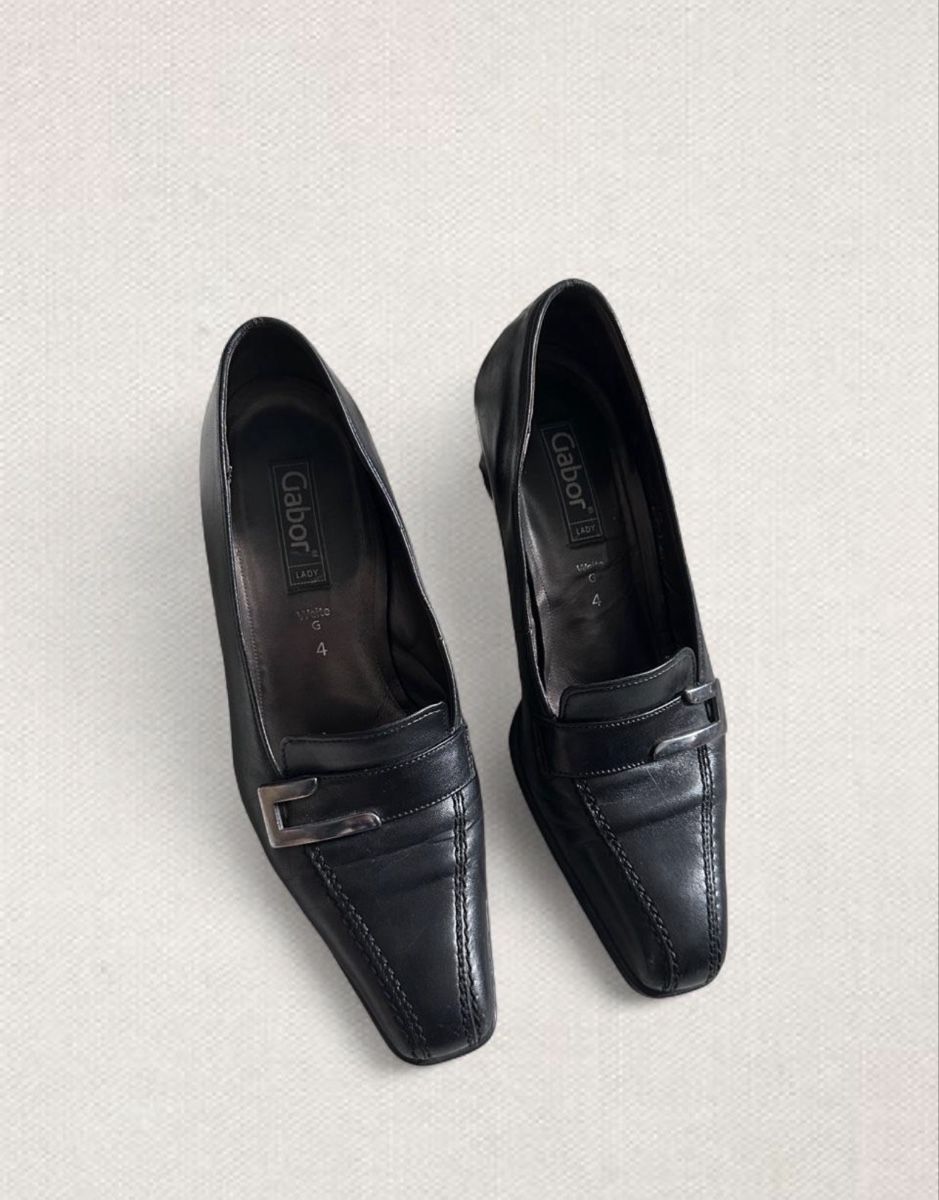 Gabor Scarpe da donna: Gabor Pumps schwarz Leder Grösse 38  – Nuovo (secondo la descrizione) da Wohlen AG venduto da jes_9c79 1