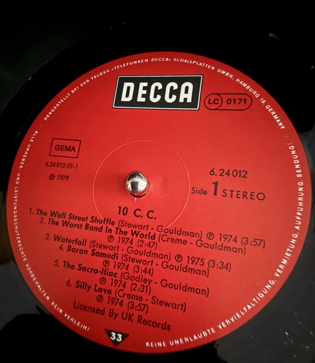 Schallplatten: 10 CC LP Schallplatte Decca Vinyl – Gebraucht aus Goldach von Donpancho 4