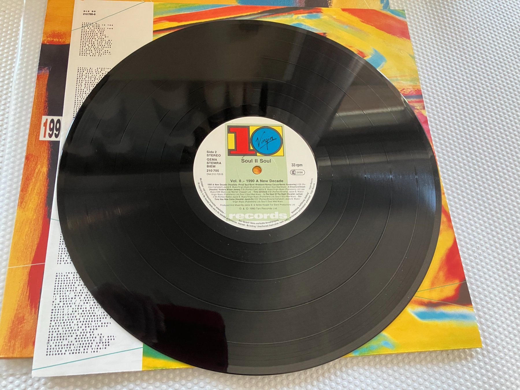 Dischi in vinile: Soul II Soul – Usato da Aarwangen venduto da Jukebox3 6