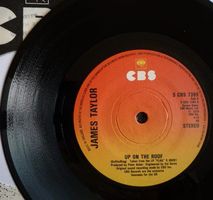 Taylor James: Up On The Roof / Chanson Française 7"
