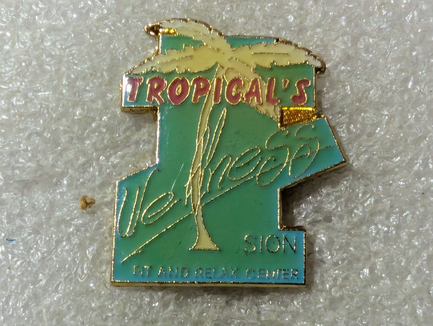 Placchette & Badge: Ansteckpin 78: Tropical's – Usato da Oppligen venduto da Pin-Fall-Shop