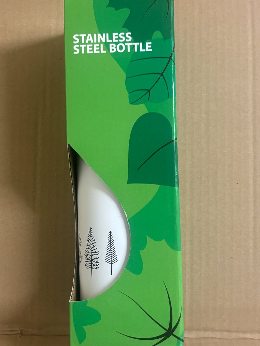 Coop Borracce & Thermos: Edelstahlflasche weiss Baumdesign 500ml Neu – Nuovo e nell'imballaggio originale da Wallisellen venduto da ASZT 3