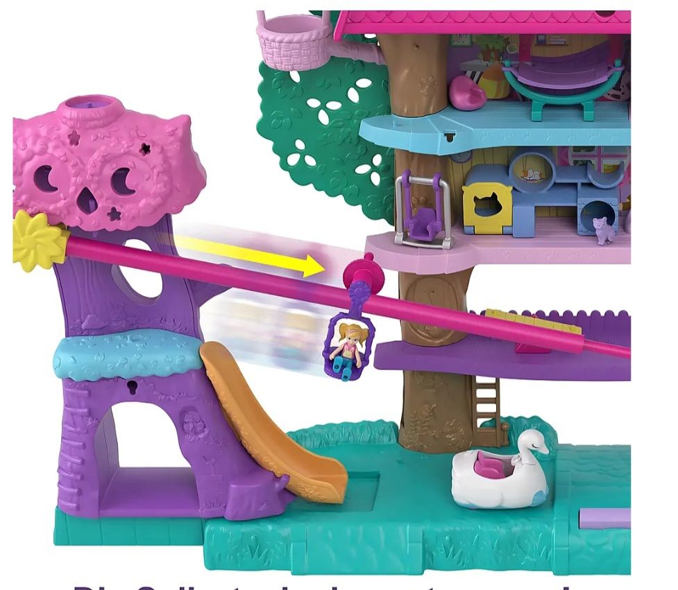 Polly Pocket Giocattoli: Polly Pocket cabane arbre 100% complet – Usato da Le Landeron venduto da Liline89 6