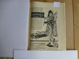 Zeitungswerbung der Auto Consul Zephyr Six