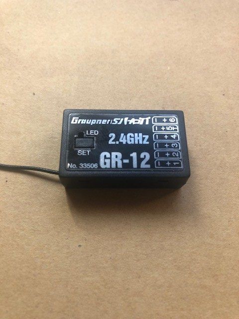 Graupner GR-16 HoTT - 2.4 GHz Empfänger - Derkum Modellbau