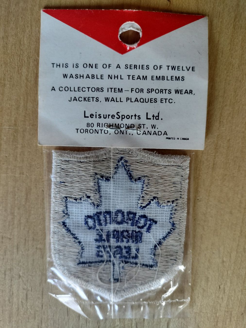 NHL Toppe: NHL Eishockey Aufnäher – Nuovo e nell'imballaggio originale da Schwanden Sigrisw venduto da Wibe81 1