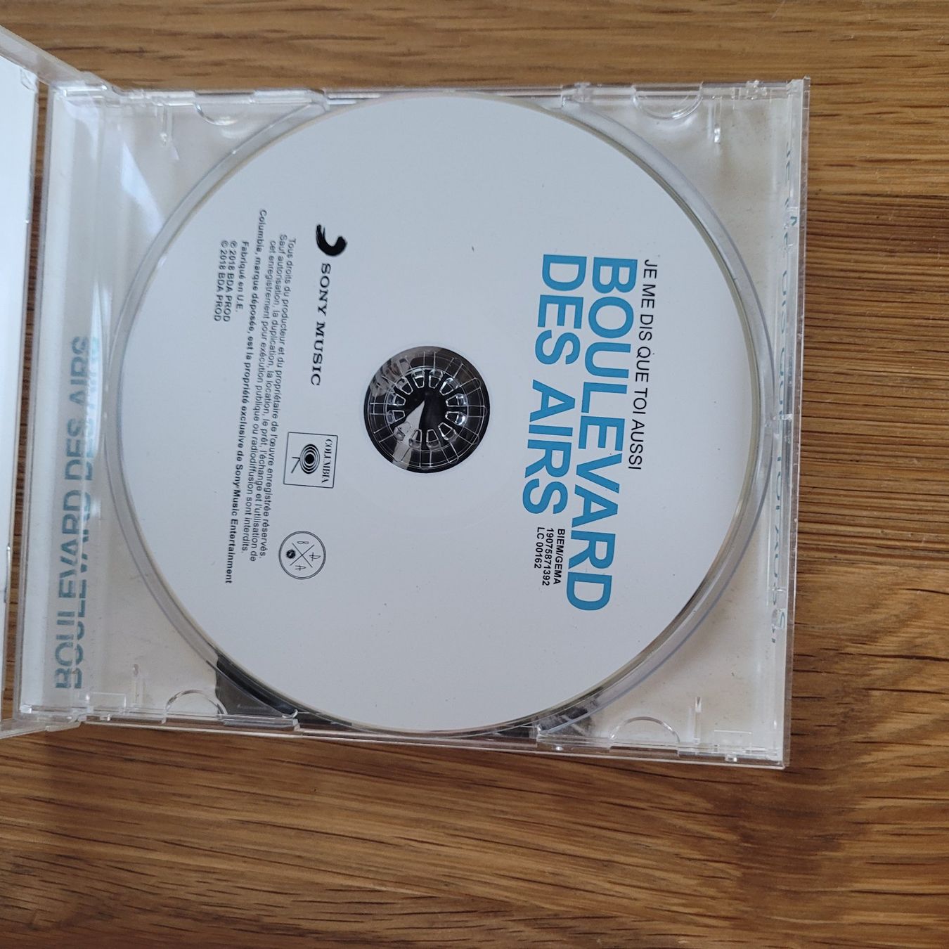 CD: CD Boulevard Des Airs – Usato da Biel/Bienne venduto da Destockweb 1