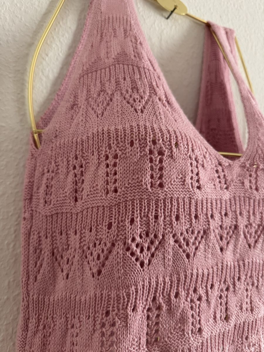 Tops: Stricktop rosa Grösse M, cropped top – Neuf (Voir description) à Zürich par olalinda 1