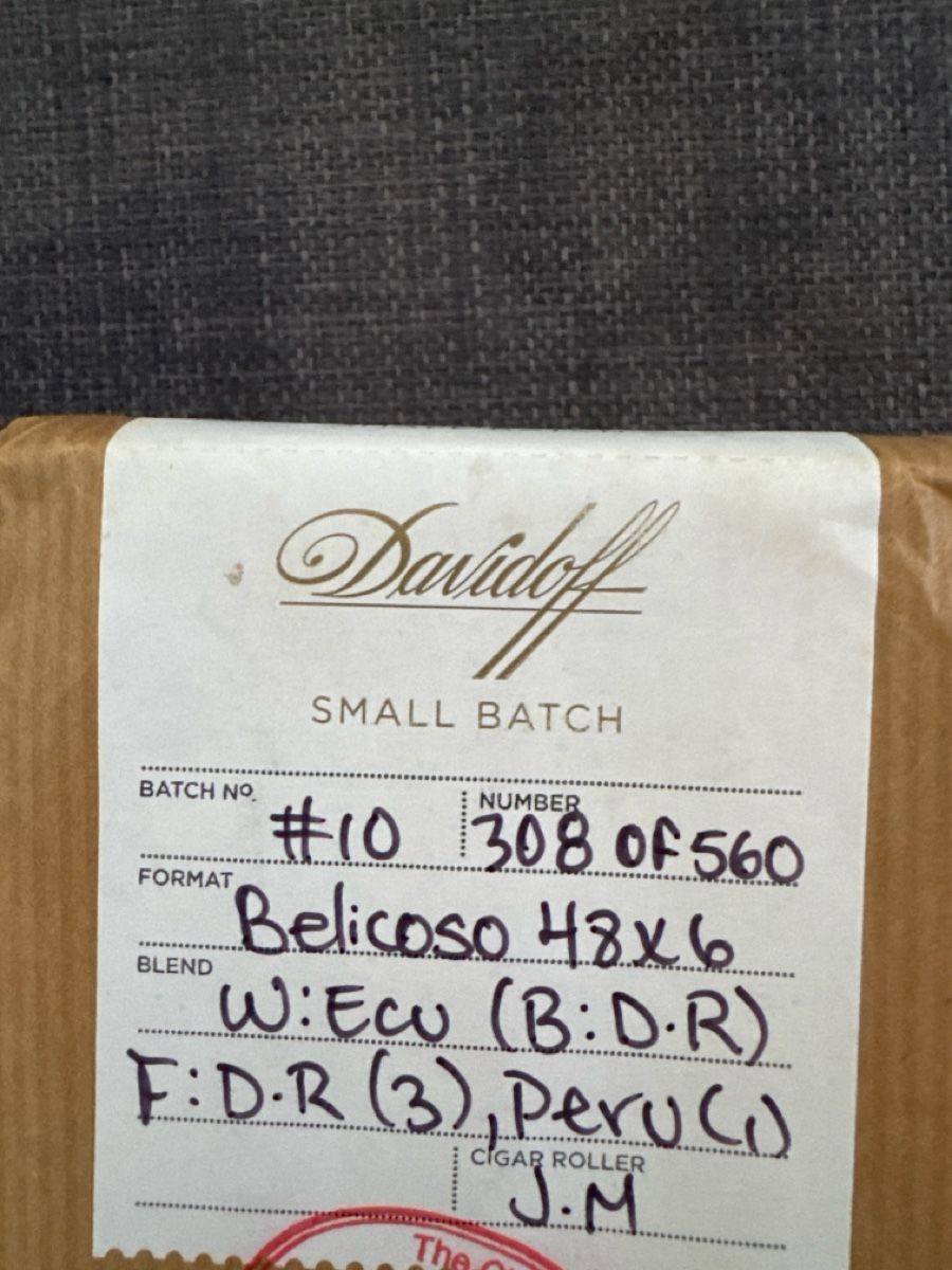 Davidoff Sigari: Davidoff & Cie SA cigar  – Nuovo e nell'imballaggio originale da Göschenen venduto da Lord.Raiden 1