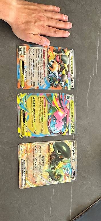 Pokémon Spielzeuge: 3 originale Pokémon Jumbo-Karten – Gebraucht aus Biberist von Phippsi