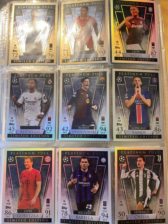 Topps Carte collezionabili: Topps Match Attax 24/25 komplett – Usato da Zürich venduto da BVBWINNER 2