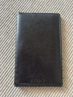 Swissair Brieftasche Leder schwarz neu