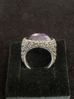 Thomas Sabo Ring Silber 925 violetter Stein guter Zustand