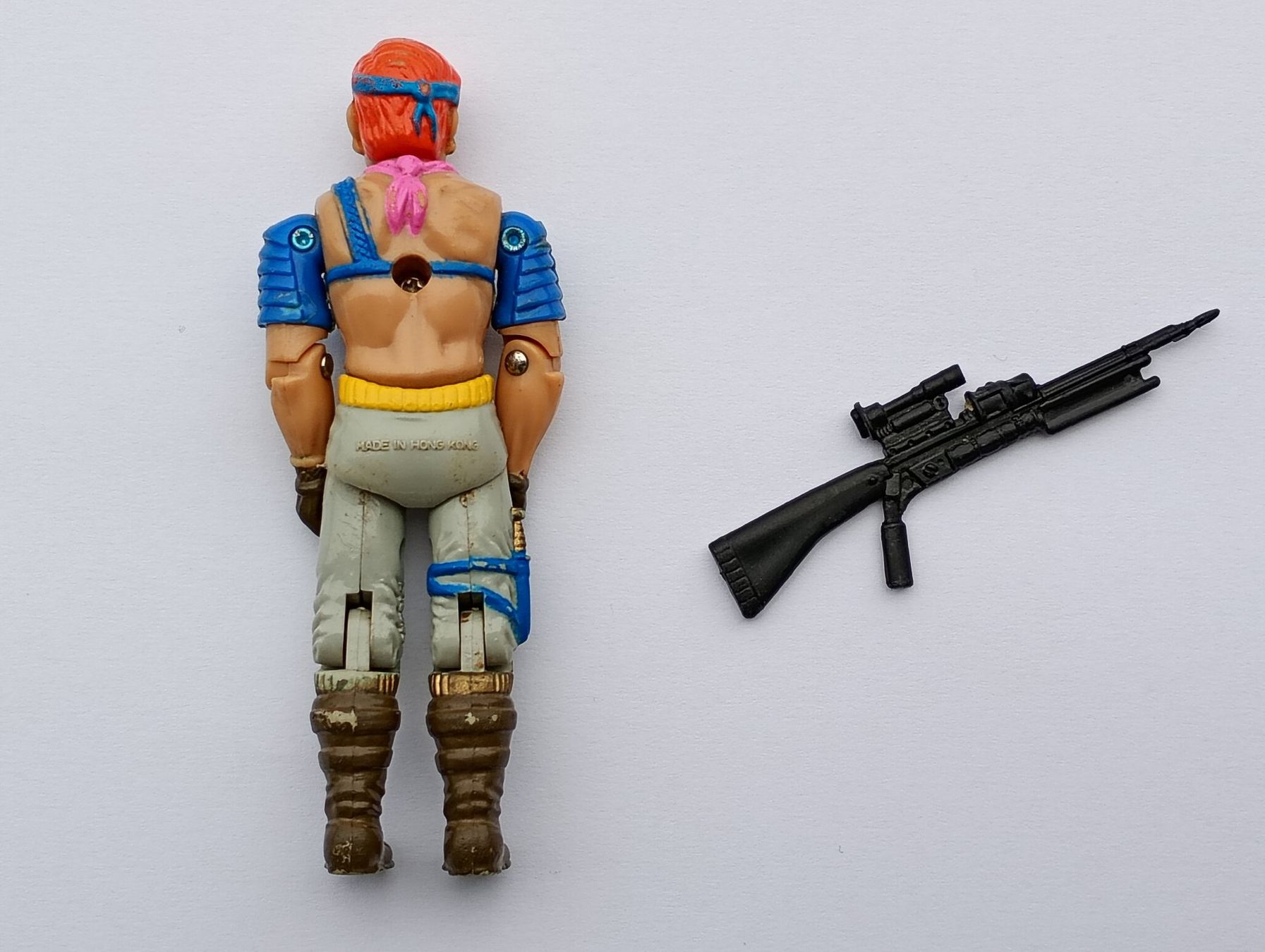 Hasbro Statuette: G.I. Joe Zandar 1986 – Usato da Möriken AG venduto da Vellas 1