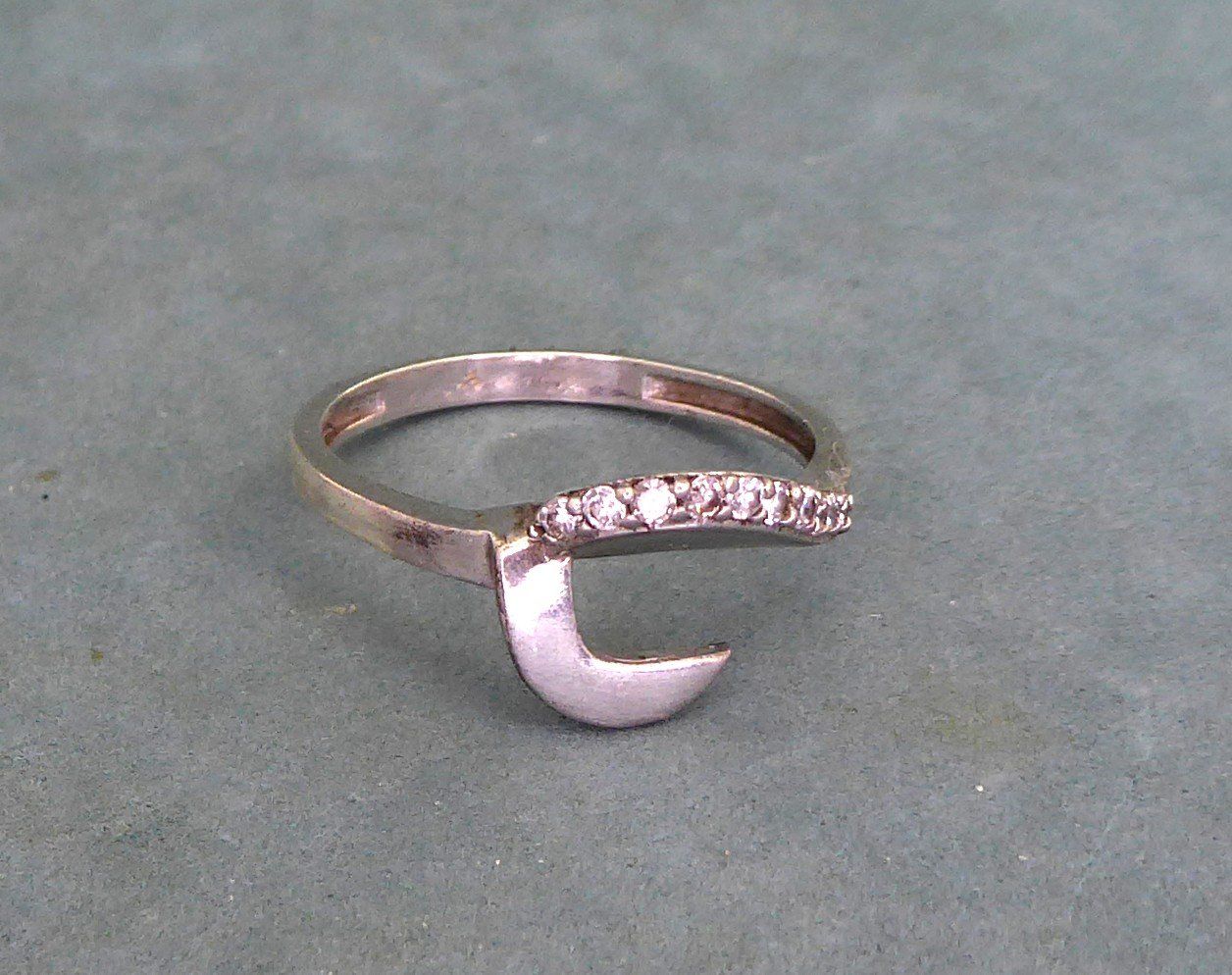 Anelli: Ring 925 Silber mit synthetischen Steinchen – Usato da Muri AG venduto da silvermouse007 2