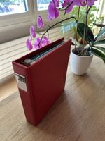 Luxus Ringbinder wattiert mit 25 Einlageblätter für Briefe u