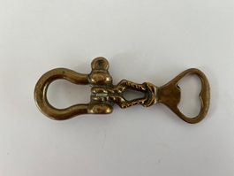 Flaschenöffner aus Messing