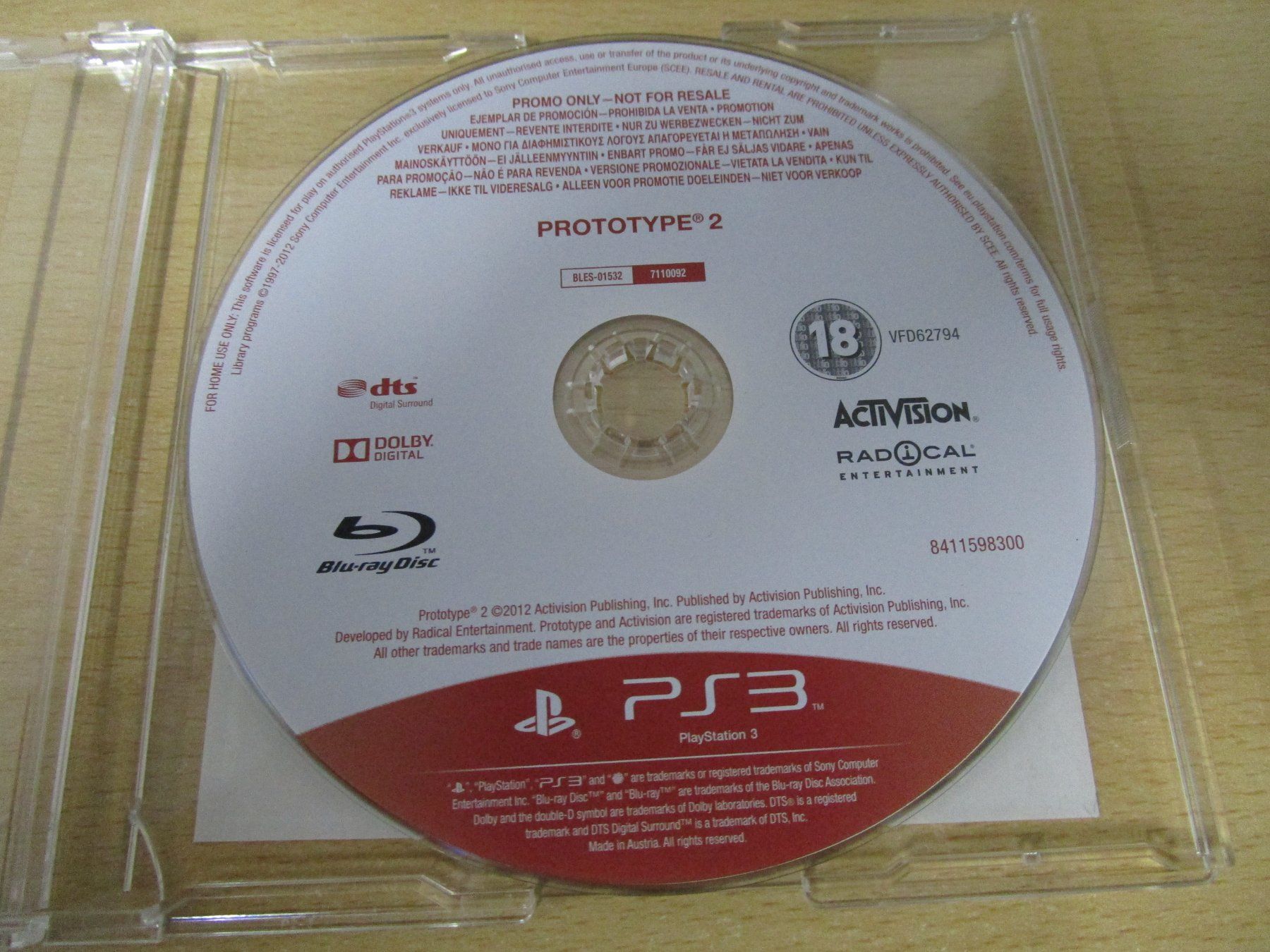 Sony Giochi: Prototype 2 PS3 Promo Edition – Usato da Goldau venduto da agestuffer 1