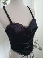 Gothic Samtop Gr S *neu*