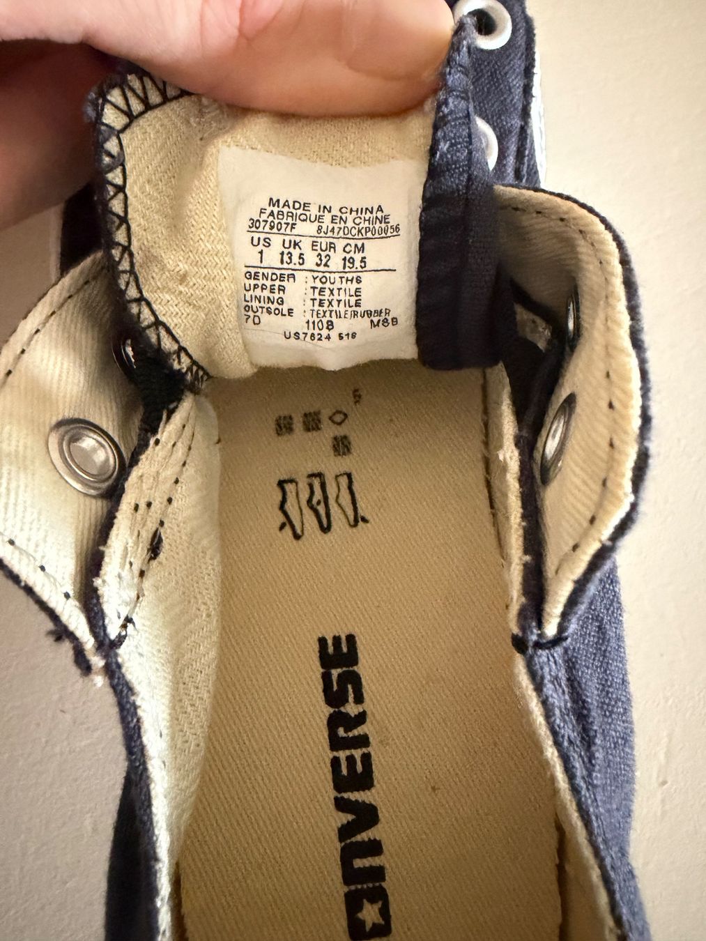 Converse Scarpe per ragazzi: Converse Turnschuhe Gr. 32 – Nuovo (secondo la descrizione) da Muttenz venduto da nataschasia 1
