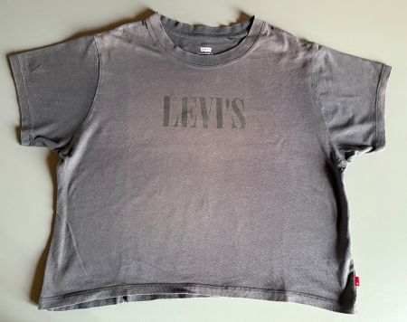 Levi's T-Shirt, mattes Schwarz mit Logo