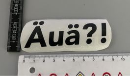 Sticker - Äuä