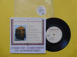 Simple Minds – Someone Somewhere (In Summertime) POSTER