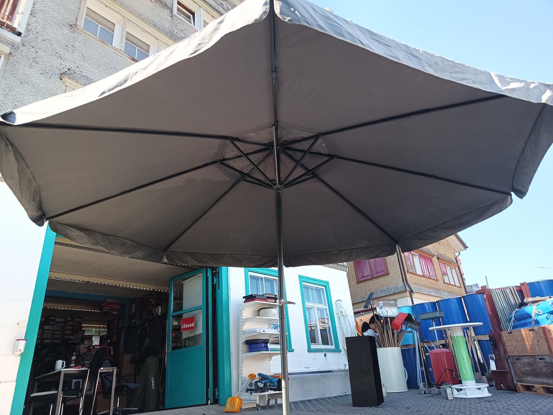 Parasols: Sonnenschirm 480cm – D'occasion à Oberegg par A-Z.Handel.Loehrer 5