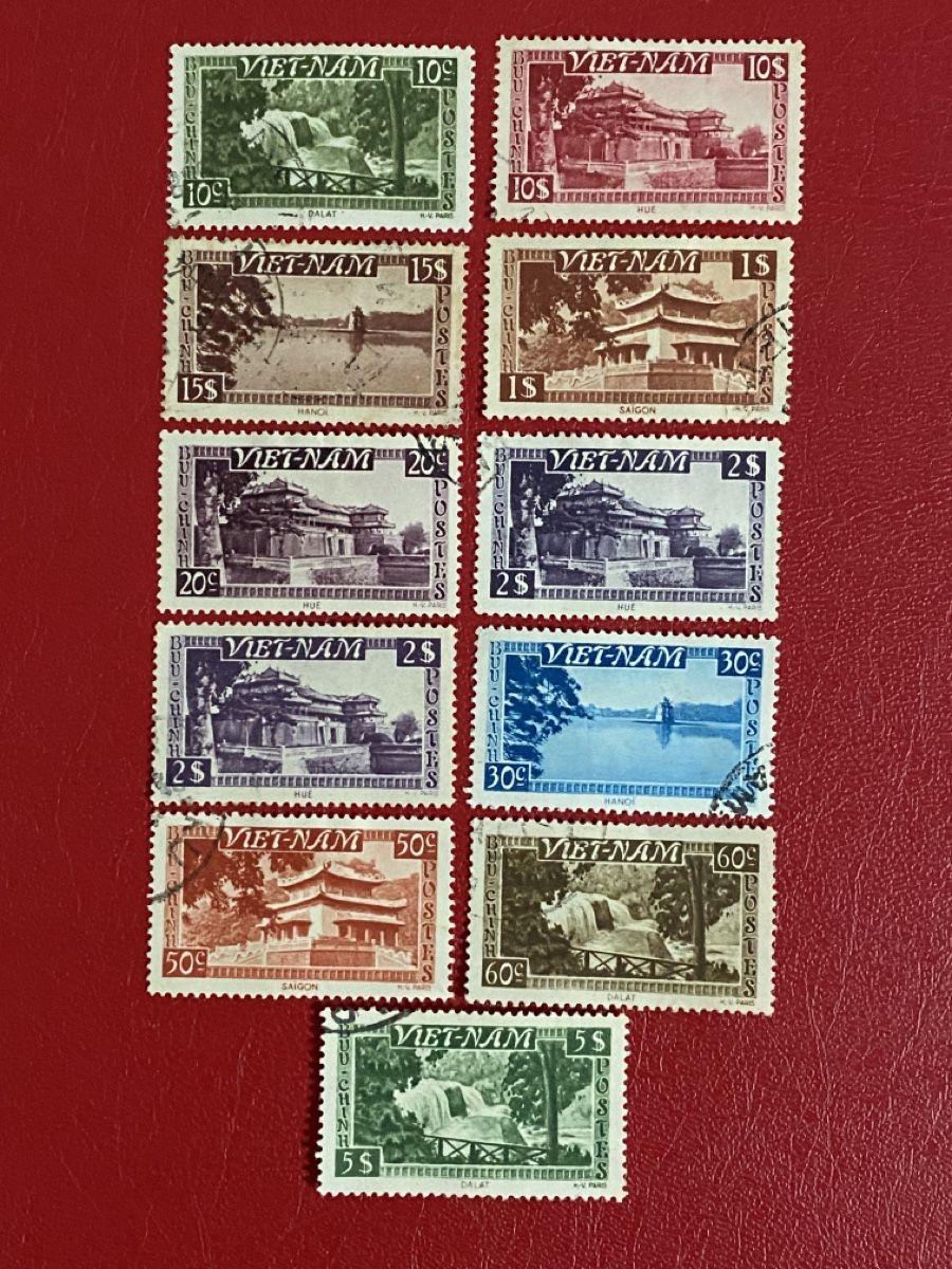 Tutti i francobolli: Timbres - Vietnam – Usato da Petit-Lancy venduto da Solcarm