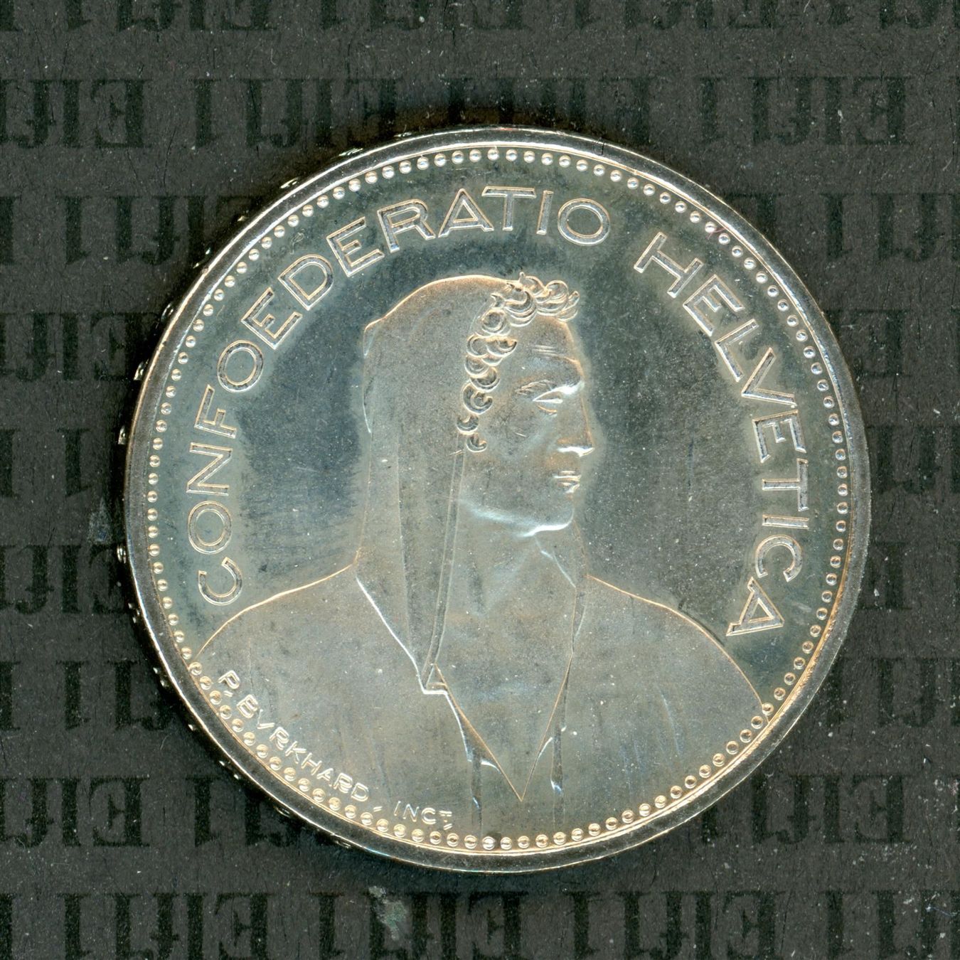 Tutti le monete: CHF___5.00 1985 stgl 5 Franken – Nuovo (secondo la descrizione) da Widnau venduto da Elf11 1