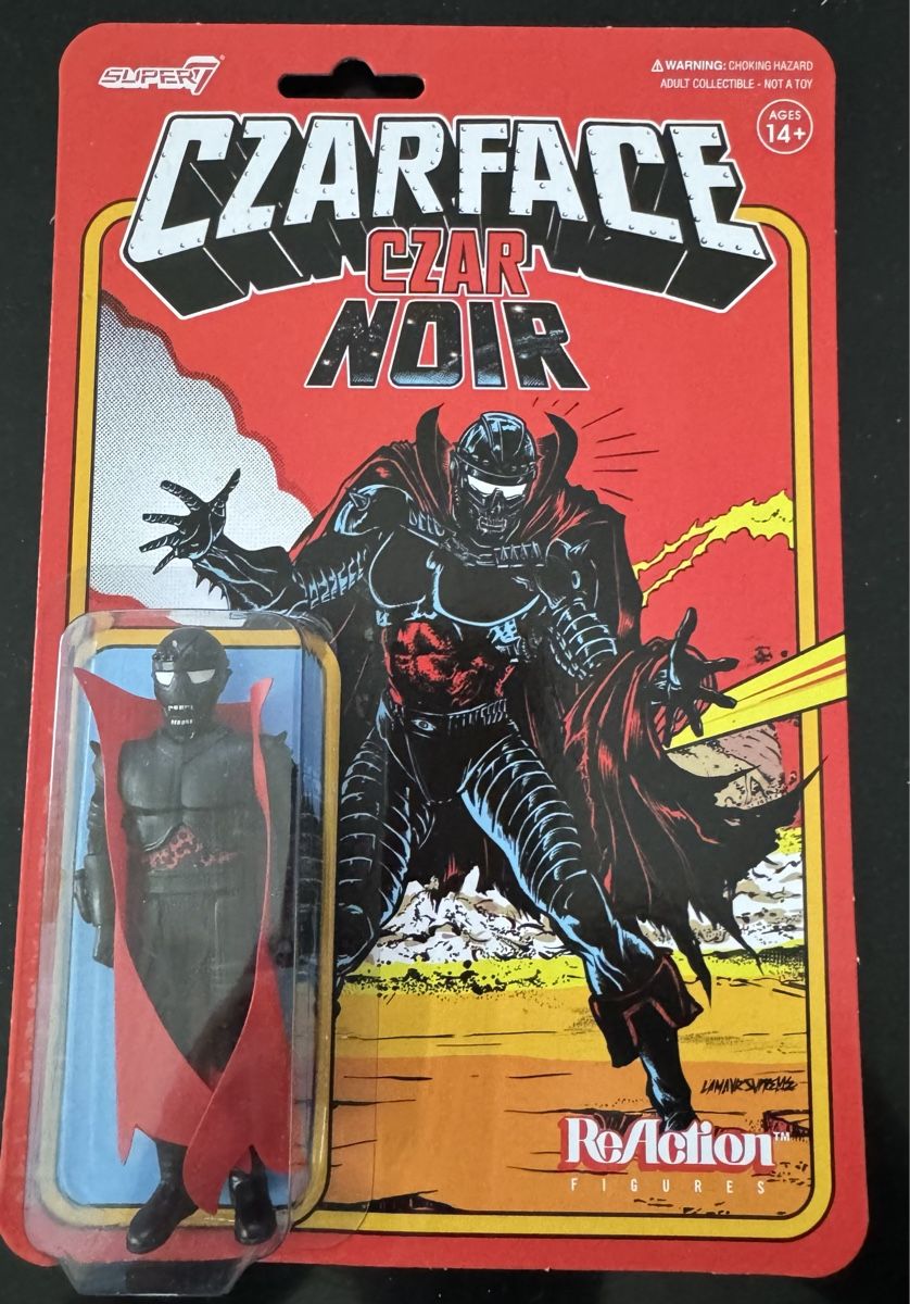 Statuette: Super7 Czarface Czar Noir figure new – Nuovo e nell'imballaggio originale da Châtillon JU venduto da swisshashashin