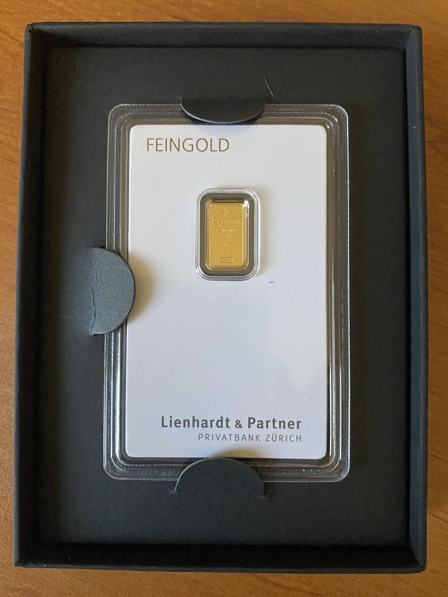 Casseforti: 1g d’or de Lienhardt & Partner – Nuovo e nell'imballaggio originale da Thônex venduto da kar_kh5d 1