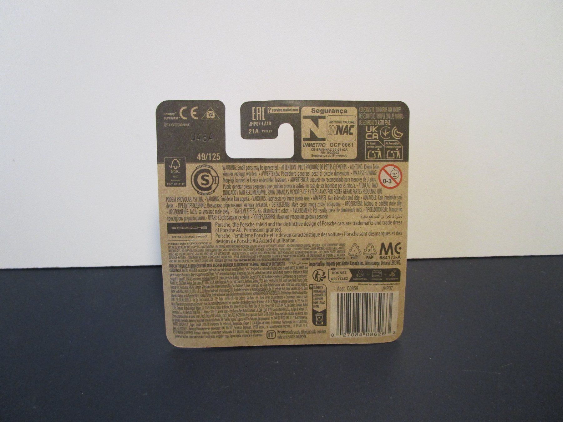Porsche Modellini d'auto: MATCHBOX PORSCHE 911 TARGA - JHP07 – Nuovo e nell'imballaggio originale da Chêne-Bourg venduto da breno56 3