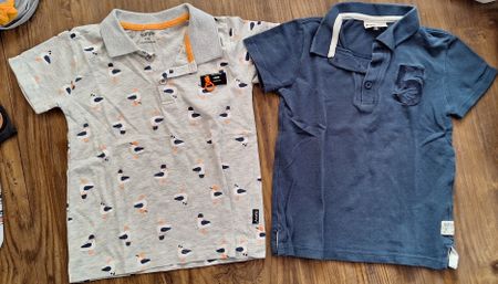2er Set Polo Shirts für Jungs, Grösse 110, Sommer Sale!