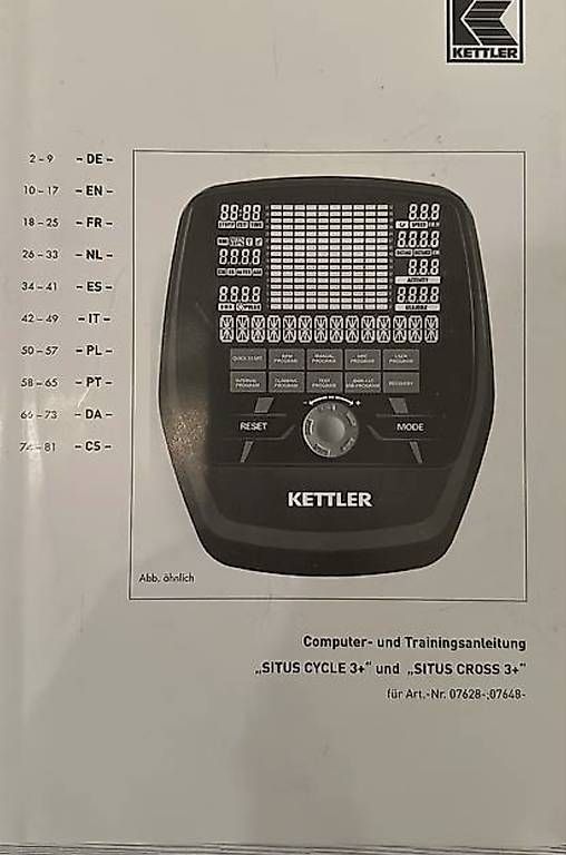 Hometrainer: Kettler Crosstrainer  – Gebraucht aus Zürich von fer_6c8q 2