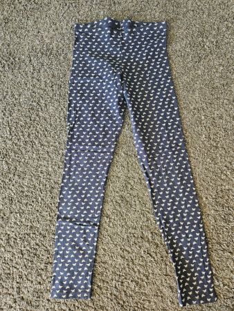 Leggins Grösse 146, Pferdemuster