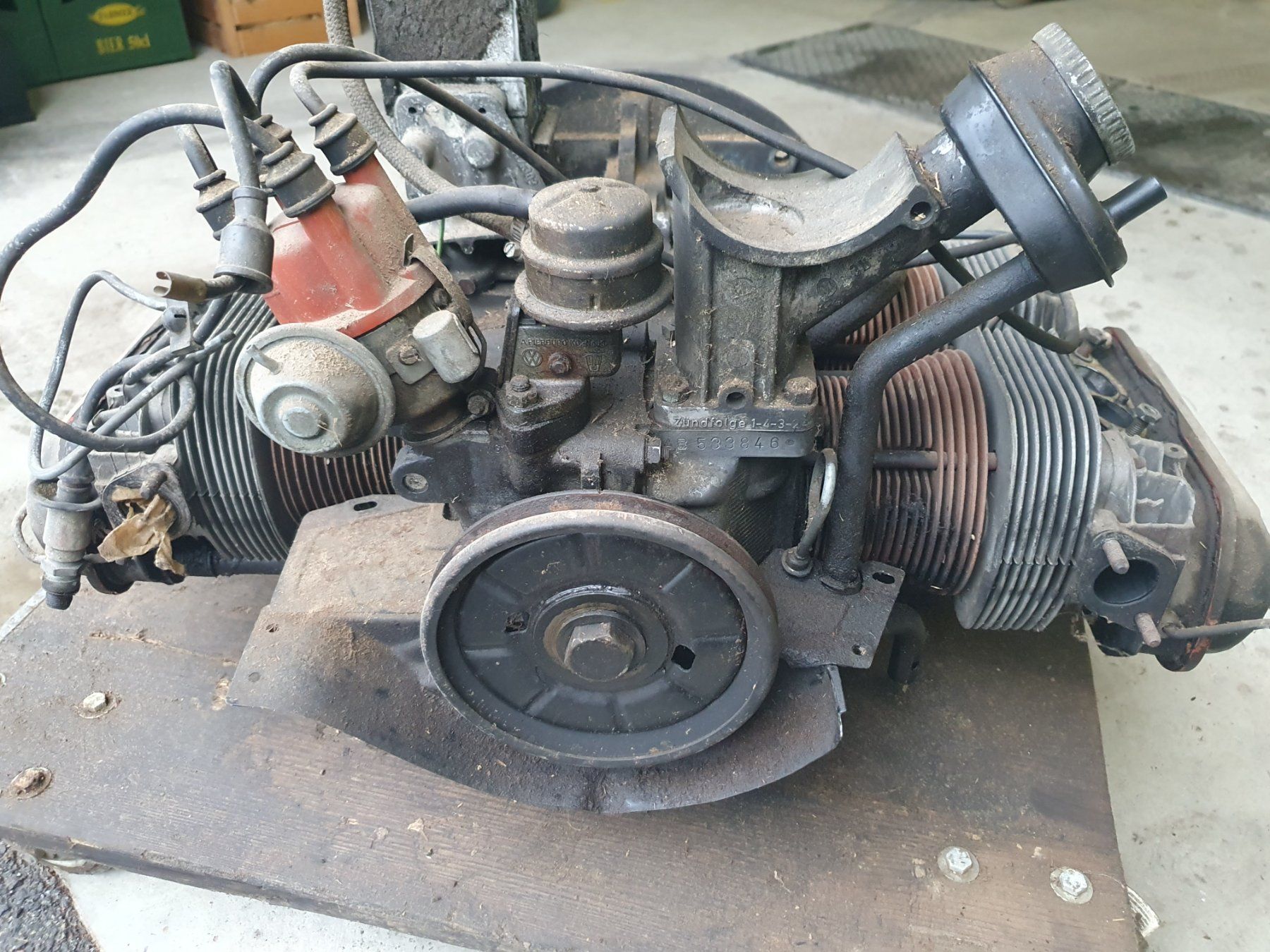 VW Motori: Käfermotor Motorcode AB, 1300ccm, 44PS – Difettoso da Schönenberg ZH venduto da Technmech