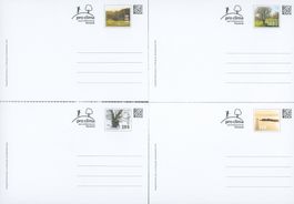 4x Post-Postkarten vorfrankiert 1 Fr. aktuell Original NEU