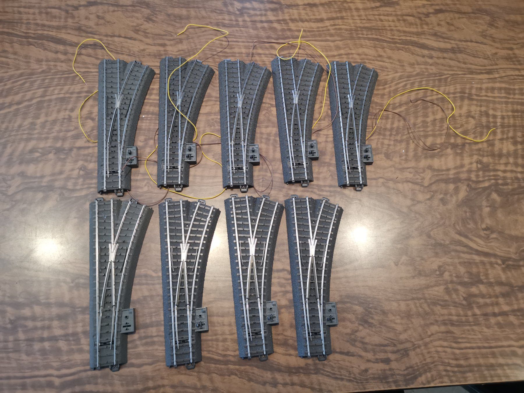 Märklin Modellini di ferrovie: 9x Märklin - Weichen rechts – Usato da St. Margrethen SG venduto da tribeli98