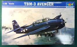 Grumman TBM-3 Avenger "Torpedobomer" der US Navy,  M 1:32