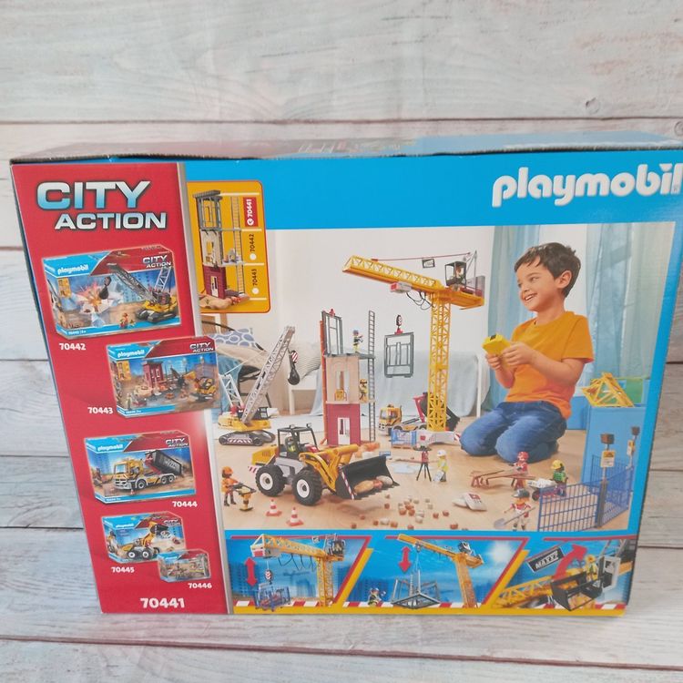 Grue radio-commandée - Playmobil Laviedechantier - 70441