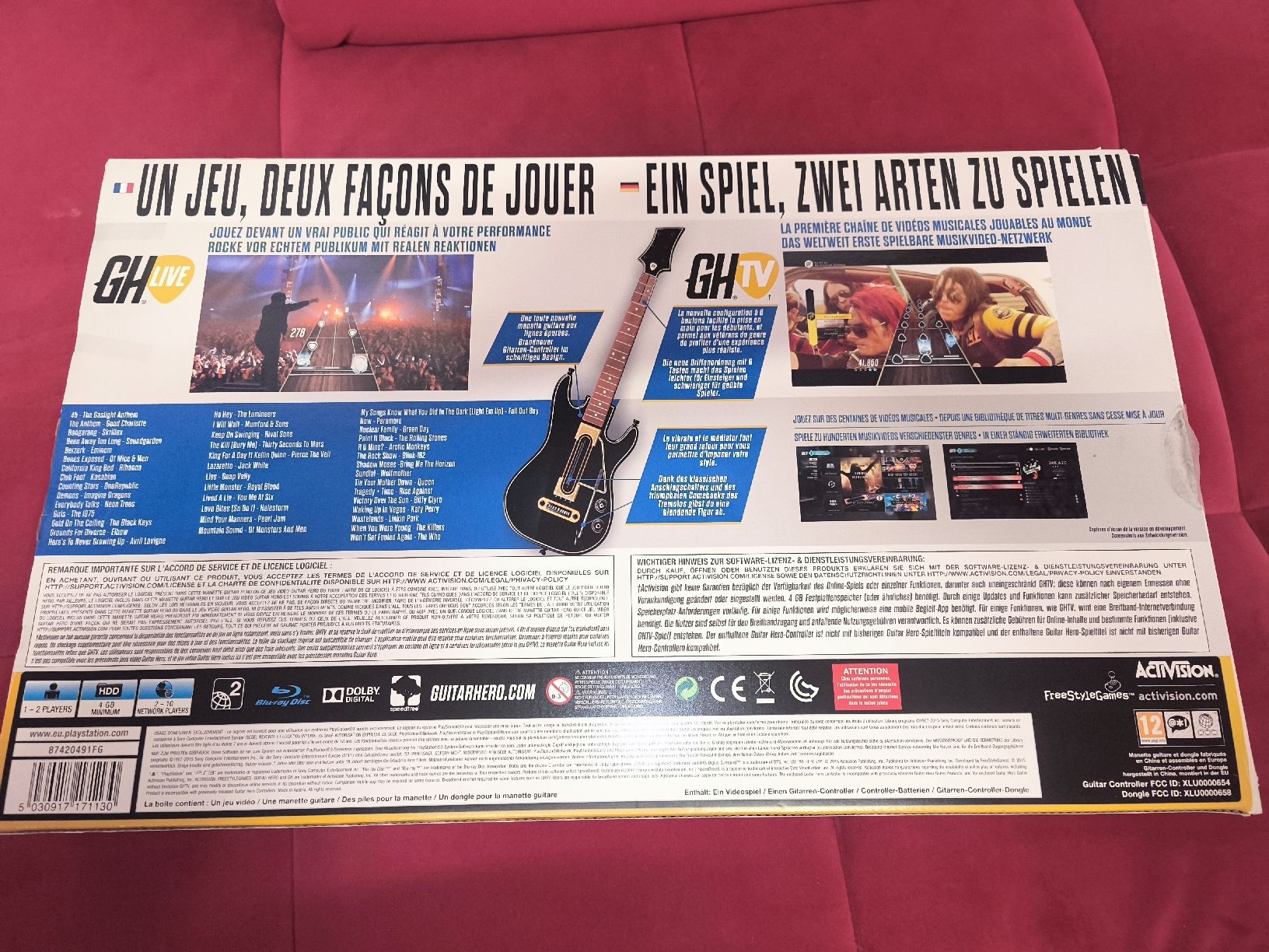 Sony Giochi: Guitar Hero PS3 – Usato da Altbüron venduto da Theo_Dotus 1