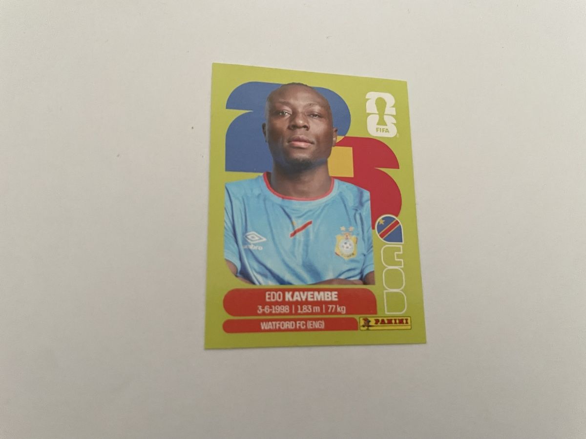 Panini Carte collezionabili: FIFA WM 2026 Edo Kavembre COD 10 – Nuovo (secondo la descrizione) da Winterthur venduto da Cobraforce