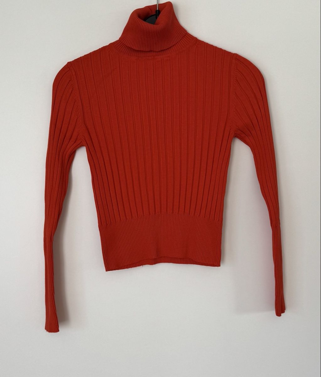 Zara Maglioni & Felpe: ZARA - Rollkragen Pullover - Gr. M - Orange / Rot  – Nuovo (secondo la descrizione) da Flumenthal venduto da SecondLove_CH