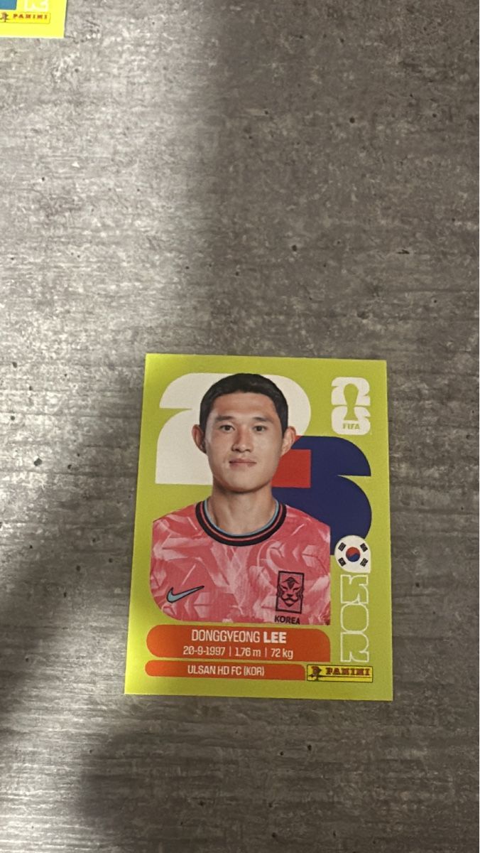 Panini Carte collezionabili: KOR 16 , FIFA WORLD CUP 2026 PANINI  – Nuovo (secondo la descrizione) da Frauenfeld venduto da 1PegPeg1