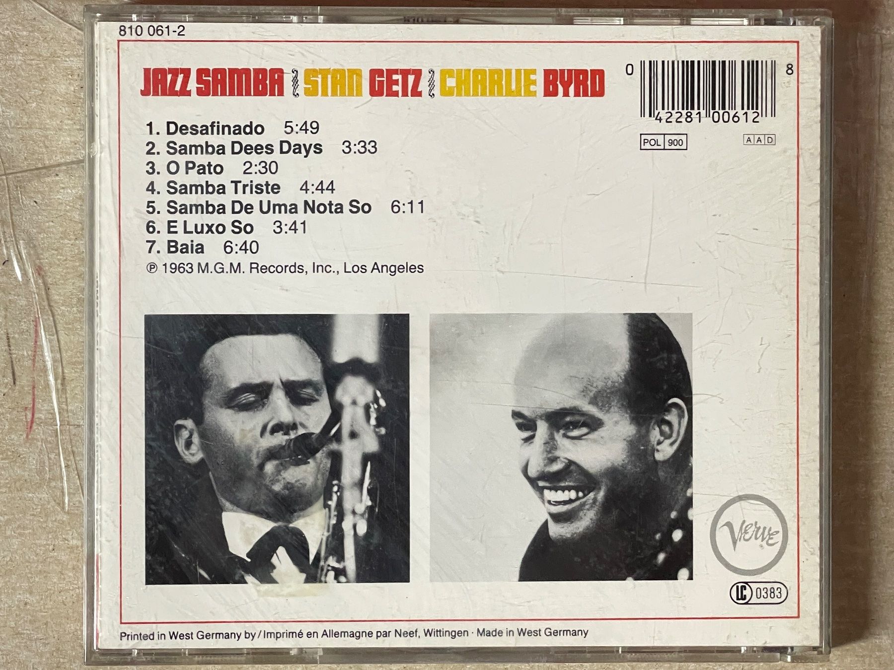CDs: Stan Getz – Gebraucht aus Muri b. Bern von AdidasCollector 2