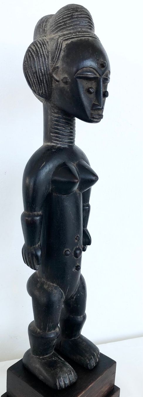 Skulpturen & Statuen: Top Rarität feine alte Atti Figur Cóte d´Ivory Höhe 39 cm – Gebraucht aus Rüthi (Rheintal) von Kunsthaus777 7