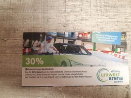 30% Familieneintritt Umwelt Arena