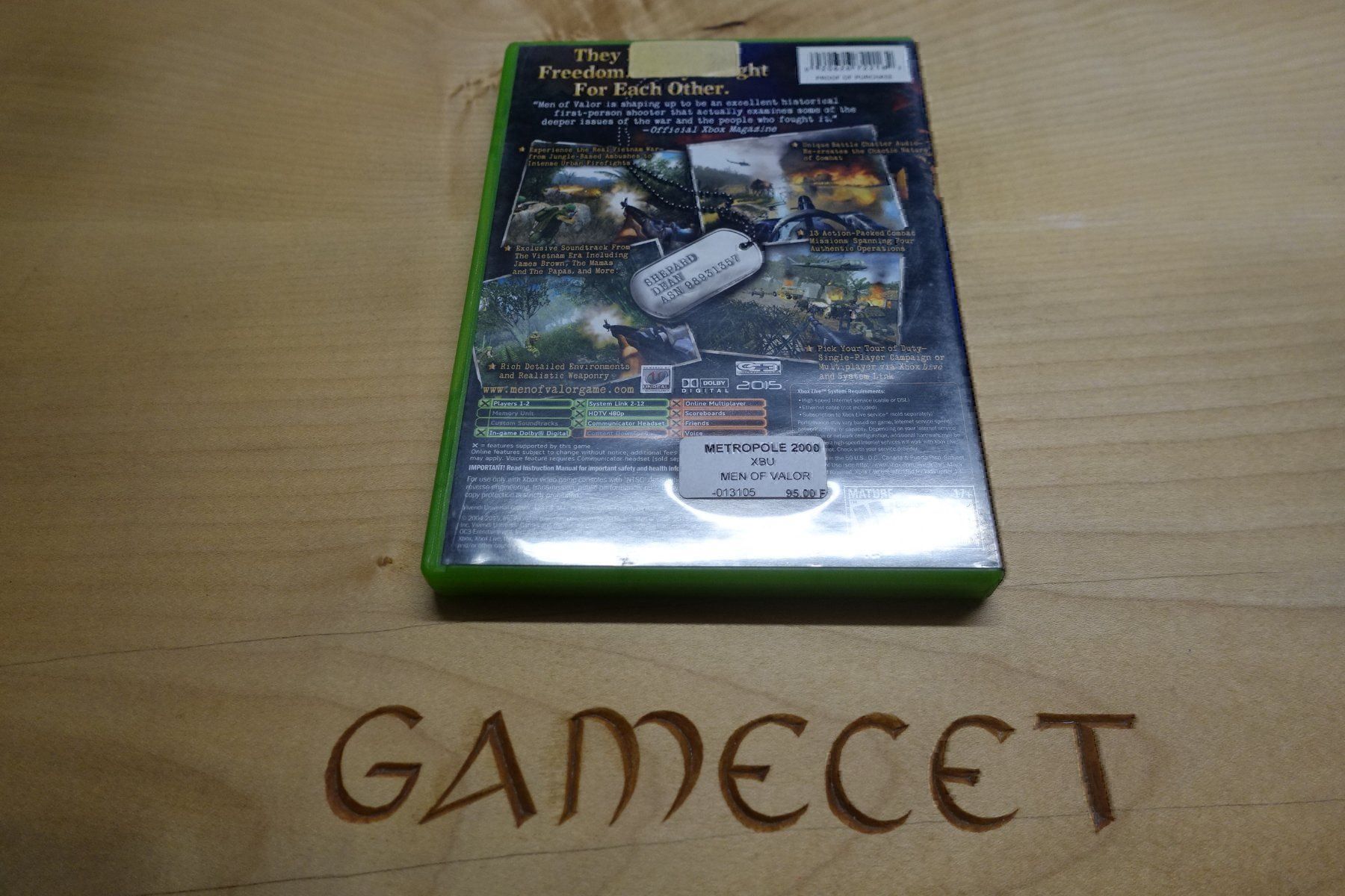Giochi: Men of Valor - Amerika – Usato da Steinach venduto da Gamecet 2