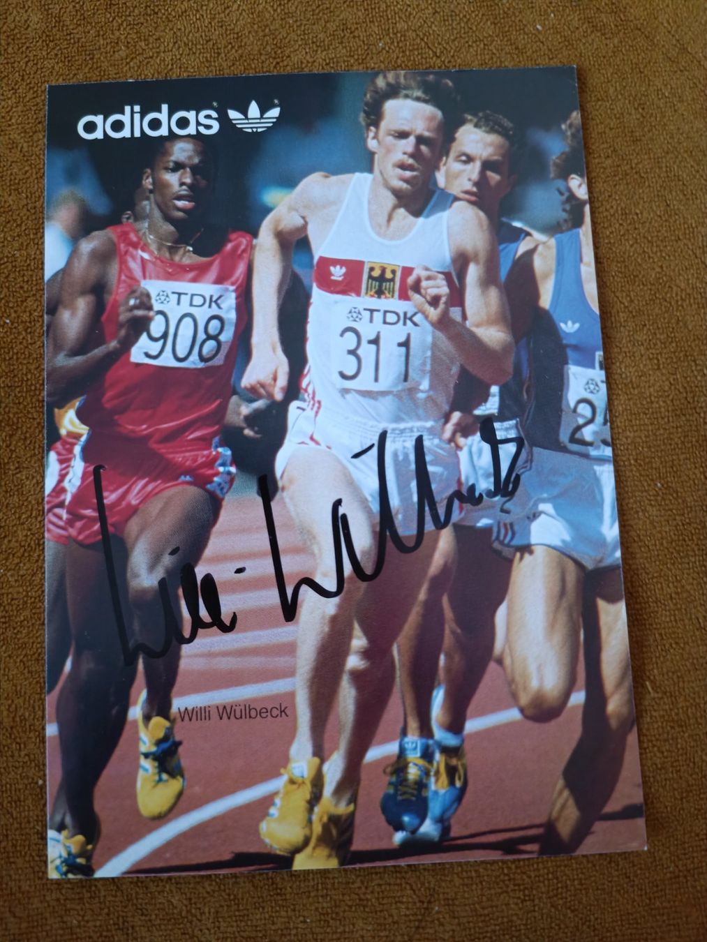 Autografi: Willi Wülbeck - Weltmeister – Usato da Menziken venduto da Autogramme